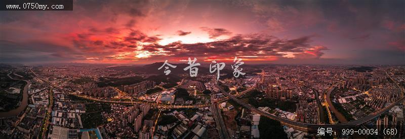 会城全景_航拍,城市景色