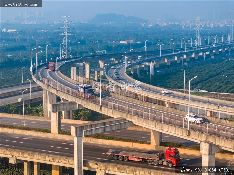 江门道路_航拍,交通水利