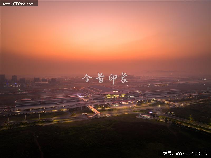 江门站_航拍,交通水利