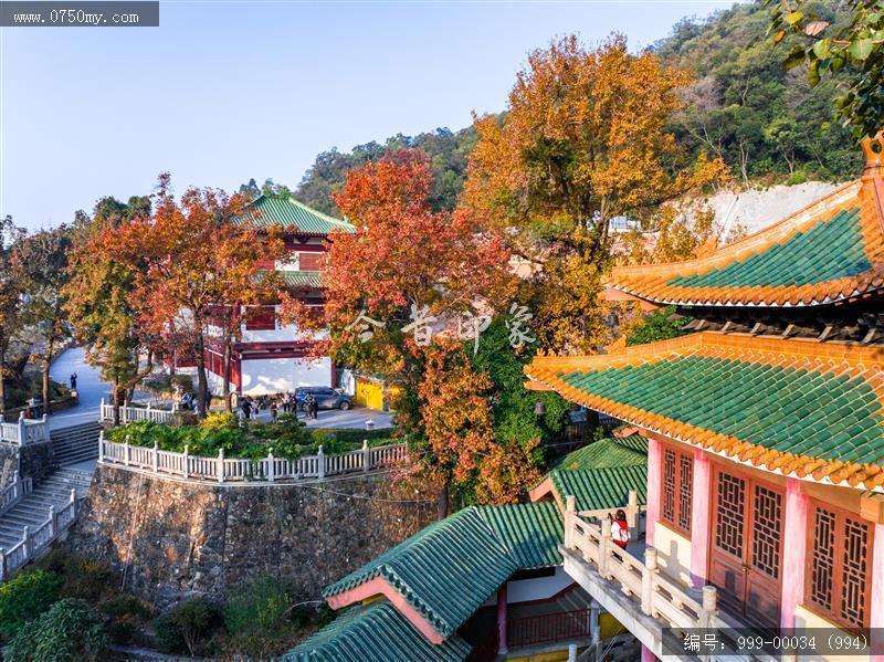 玉台寺_航拍,圭峰山,玉台寺