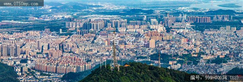会城城区_航拍,城市景色