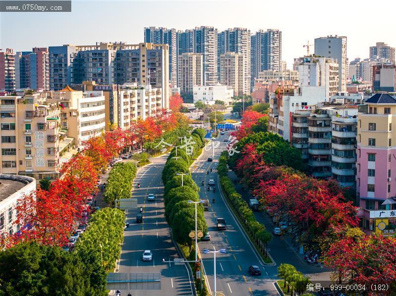 冈州广场_航拍,城市景色