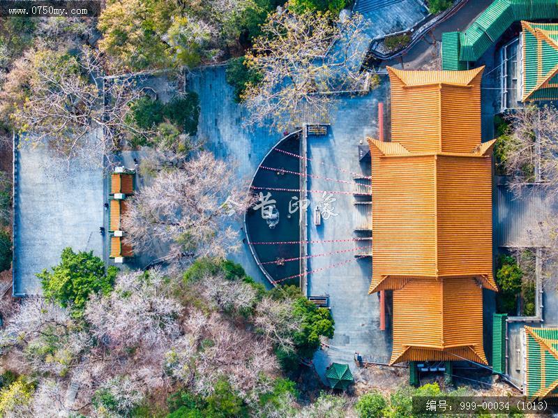 玉台寺_航拍,圭峰山,玉台寺