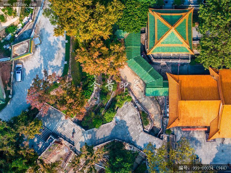 玉台寺_航拍,圭峰山,玉台寺