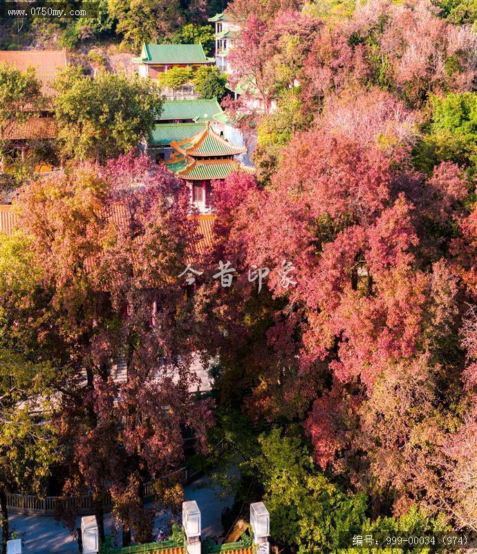 玉台寺_航拍,圭峰山,玉台寺