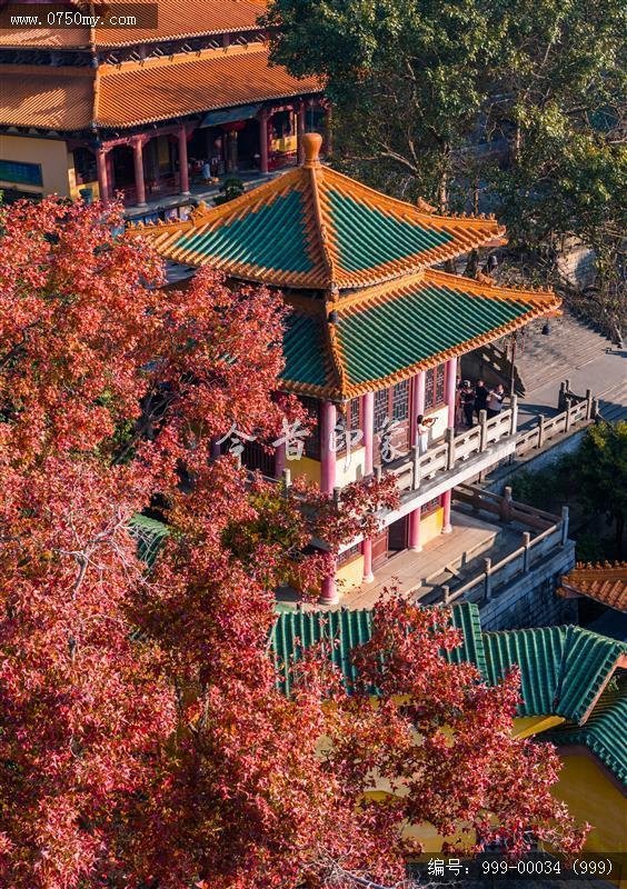 玉台寺_航拍,圭峰山,玉台寺