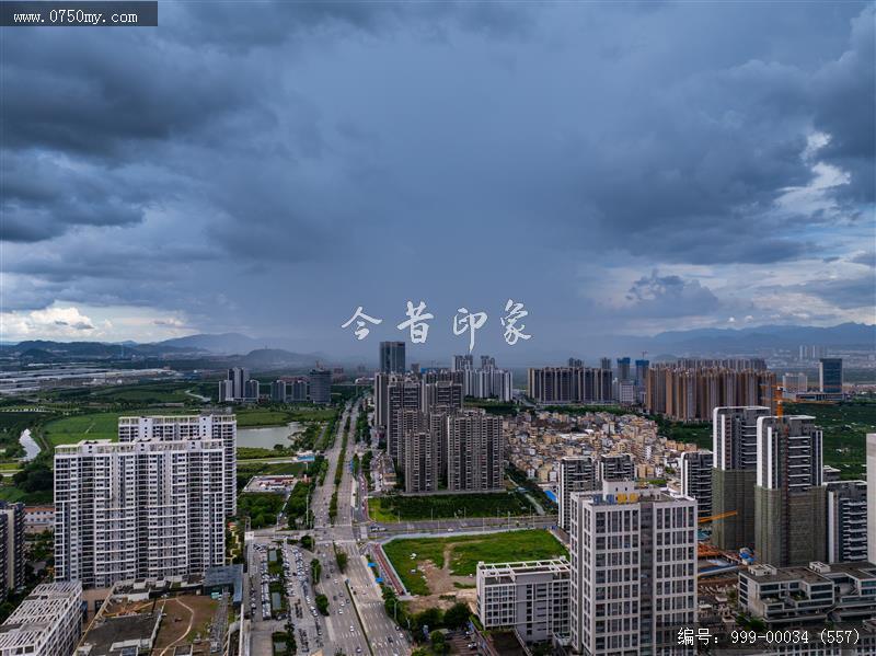 极端天气_航拍,天气