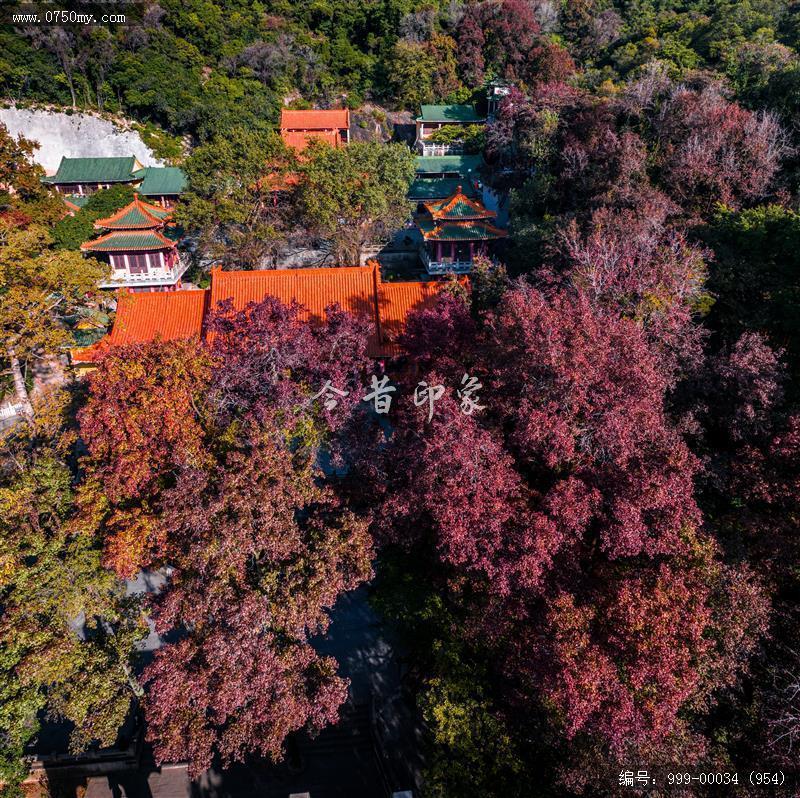 玉台寺_航拍,圭峰山,玉台寺