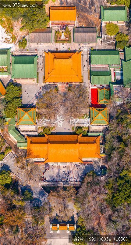 玉台寺_航拍,圭峰山,玉台寺