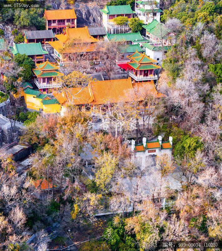 玉台寺_航拍,圭峰山,玉台寺