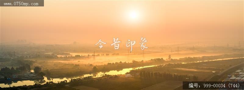 江门水道_航拍,交通水利