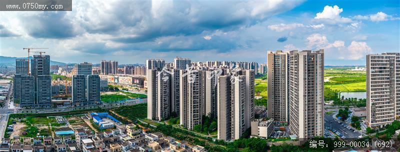 枢纽新城_航拍,城市景色