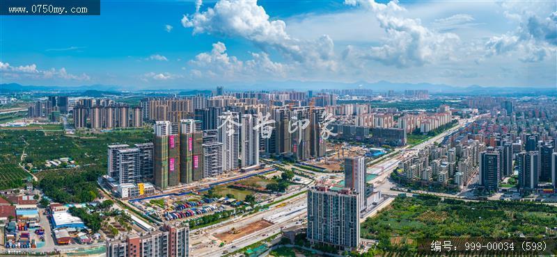枢纽新城_航拍,城市景色