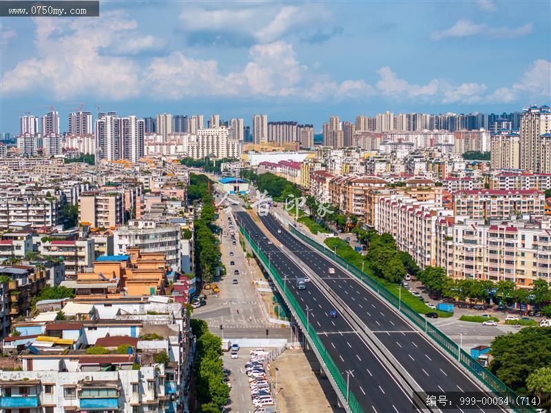 江门大道_航拍,交通水利