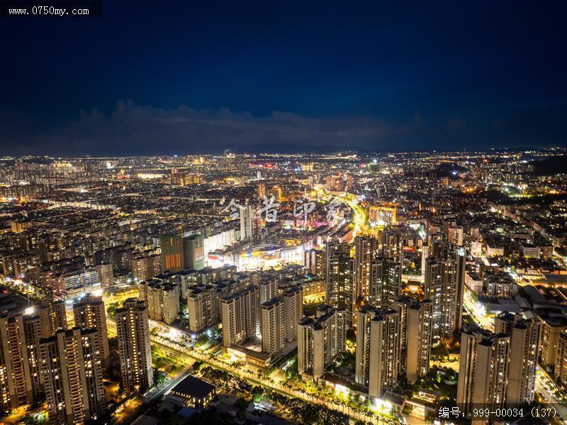 会城城区_航拍,城市景色