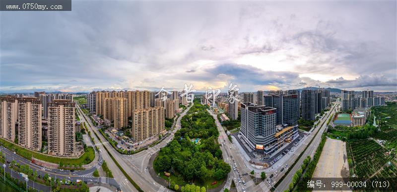 枢纽新城_航拍,城市景色