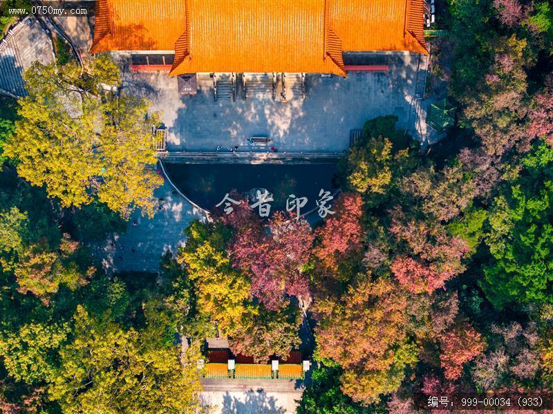 玉台寺_航拍,圭峰山,玉台寺
