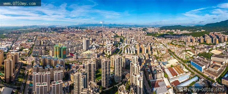 会城全景_航拍,城市景色