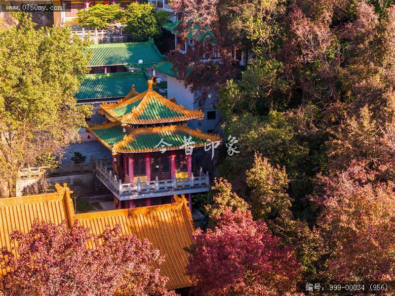 玉台寺_航拍,圭峰山,玉台寺