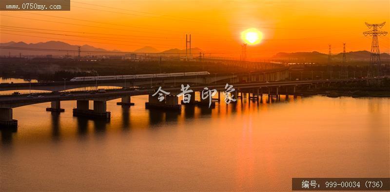 高铁道路_航拍,交通水利