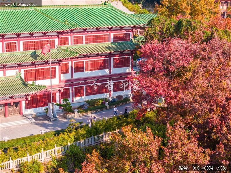 玉台寺_航拍,圭峰山,玉台寺