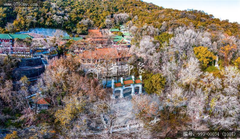 玉台寺_航拍,圭峰山,玉台寺