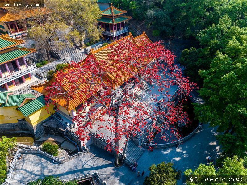 玉台寺_航拍,圭峰山,玉台寺