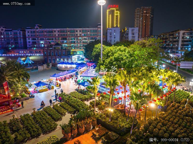 冈州广场_航拍,城市景色