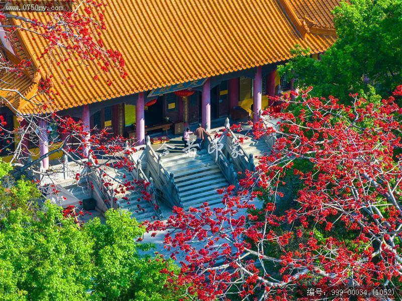 玉台寺_航拍,圭峰山,玉台寺