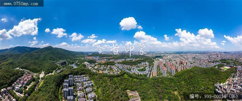 会城全景_航拍,城市景色