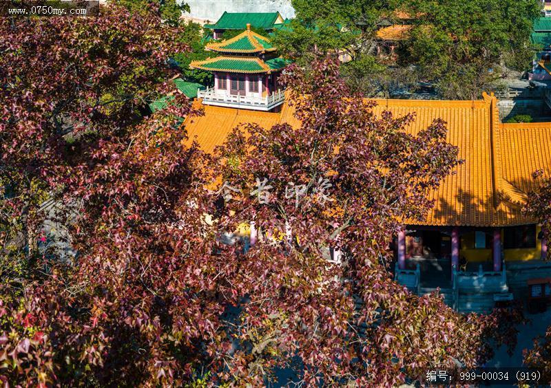玉台寺_航拍,圭峰山,玉台寺