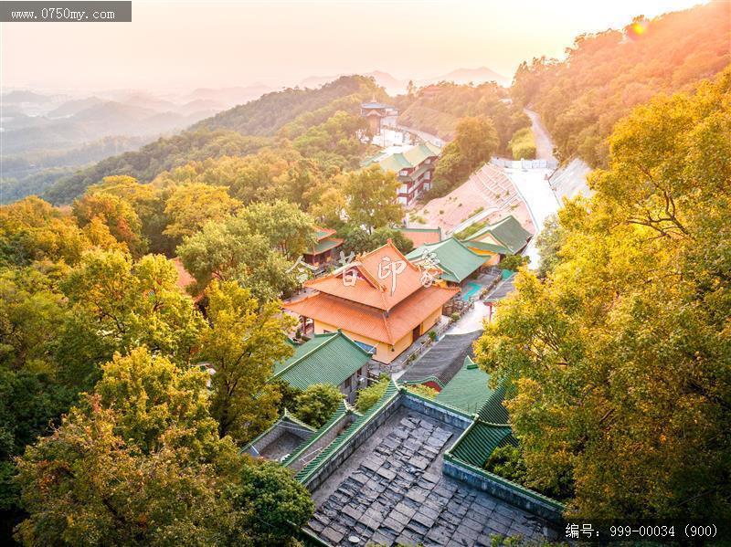 玉台寺_航拍,圭峰山,玉台寺
