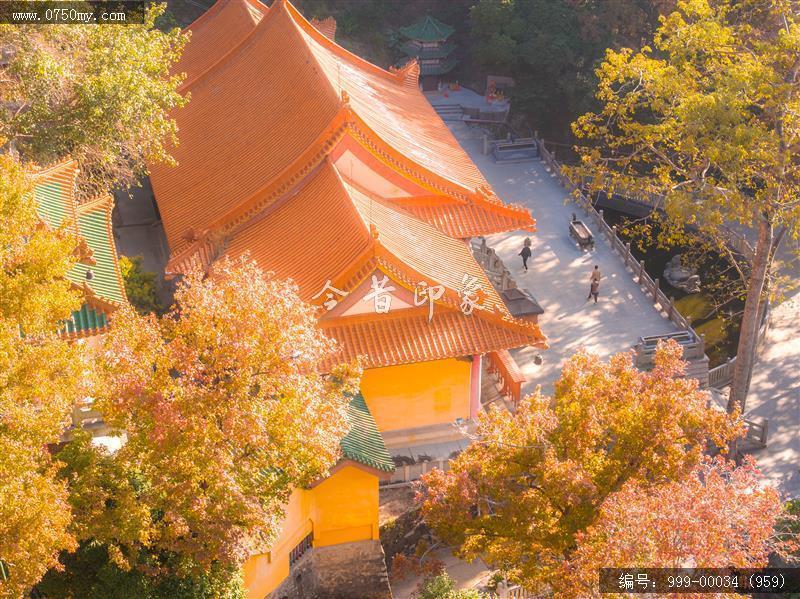 玉台寺_航拍,圭峰山,玉台寺