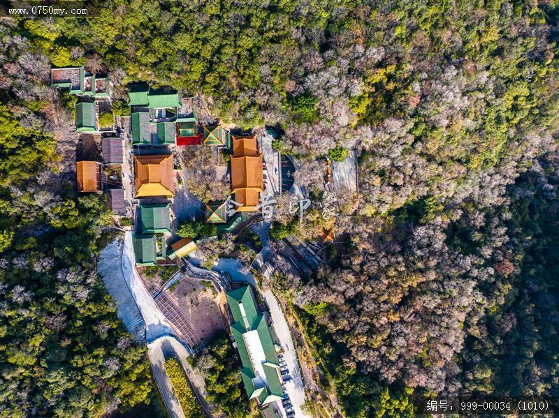 玉台寺_航拍,圭峰山,玉台寺