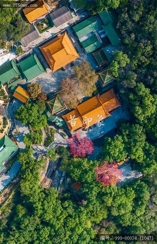 玉台寺_航拍,圭峰山,玉台寺
