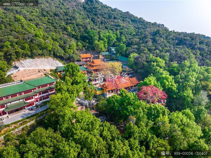 玉台寺_航拍,圭峰山,玉台寺