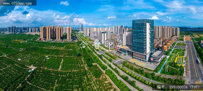 江门双碳实验室_航拍,城市景色