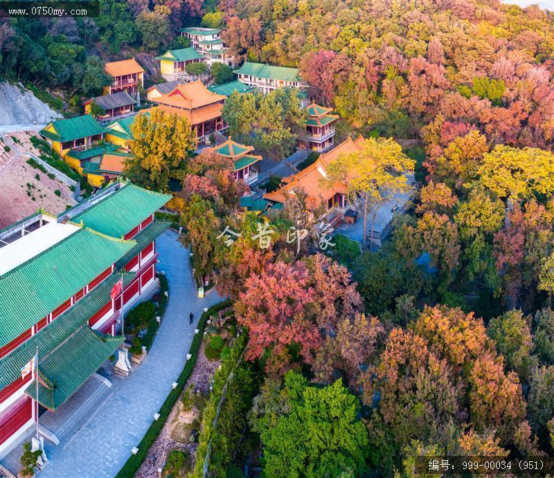 玉台寺_航拍,圭峰山,玉台寺
