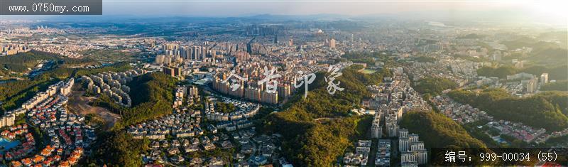 会城全景_航拍,城市景色