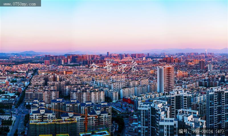 会城全景_航拍,城市景色