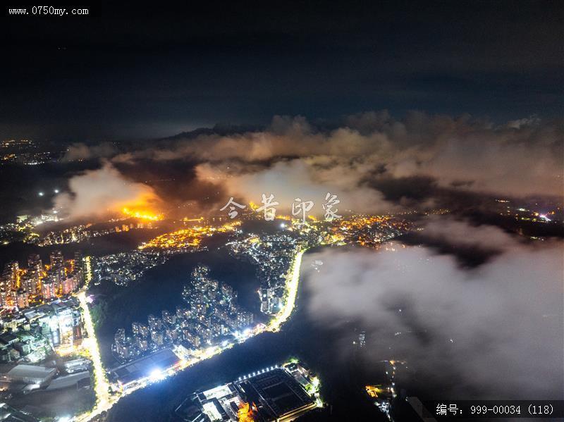 会城城区_航拍,城市景色