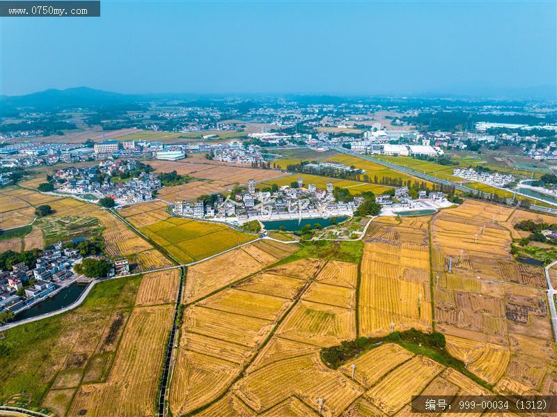 台山_航拍,城市景色