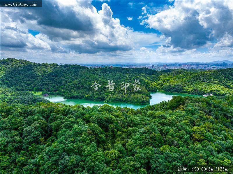 大石头公园_航拍,自然