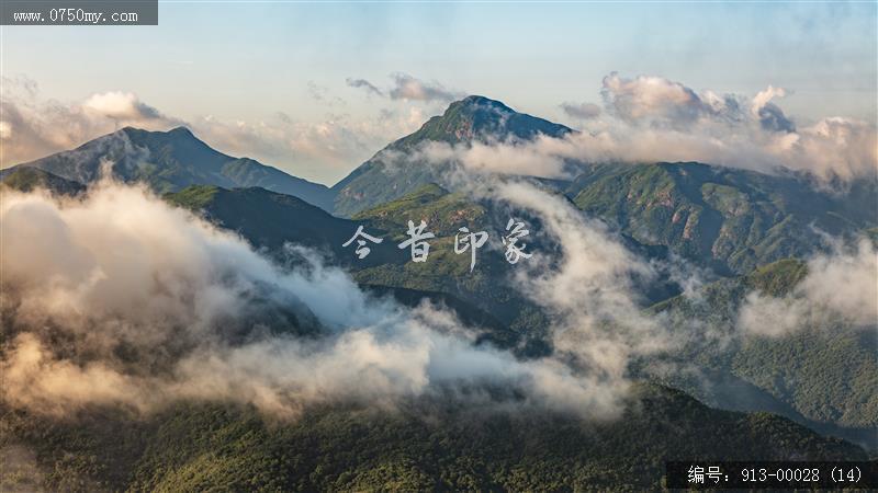 古兜山脉_航拍,自然