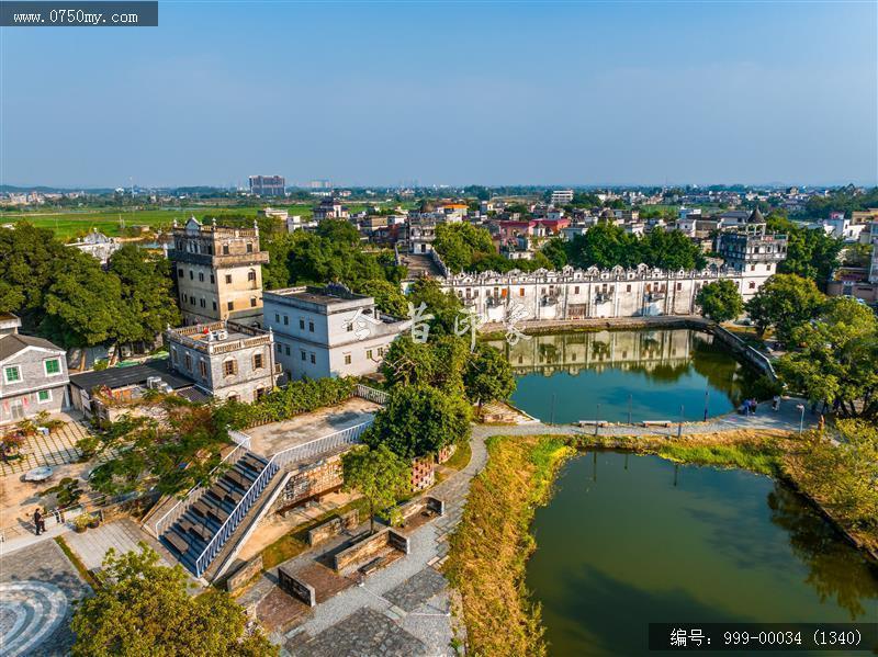 台山_航拍,城市景色