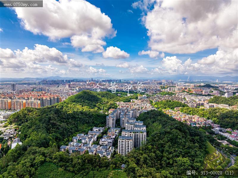 城区白天_航拍,城市景色