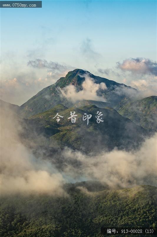 古兜山脉_航拍,自然