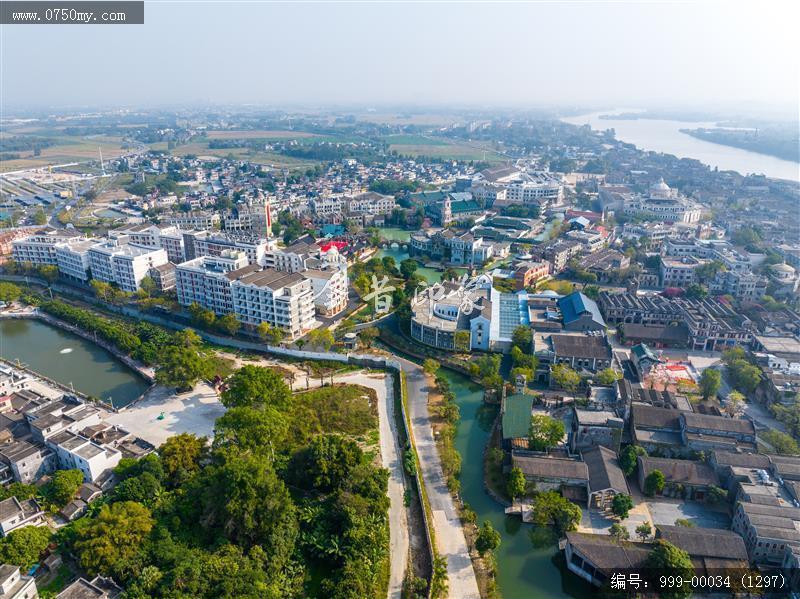 台山_航拍,城市景色