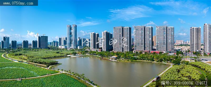 梅江生态园_航拍,人居环境