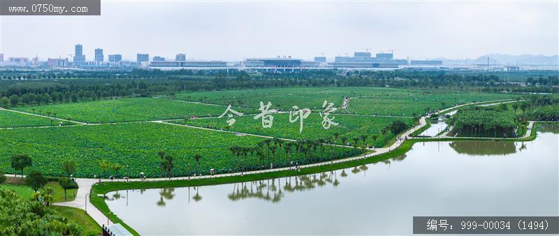 梅江生态园_航拍,人居环境